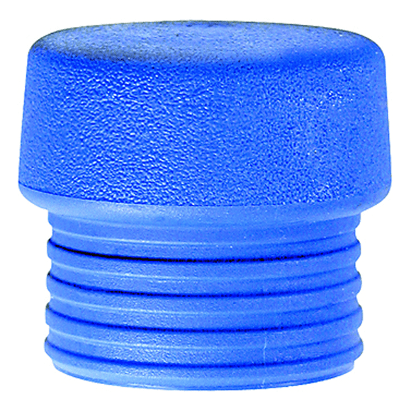 Wiha KN5483241 Split Head Mallet Face 1.5" Soft Shore Hardness 21-D, Blue, TPE