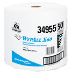 Kimberly-Clark LM5534955 12.5 x 13.4'' - Package of 1100 - WypAll X60 Jumbo Roll
