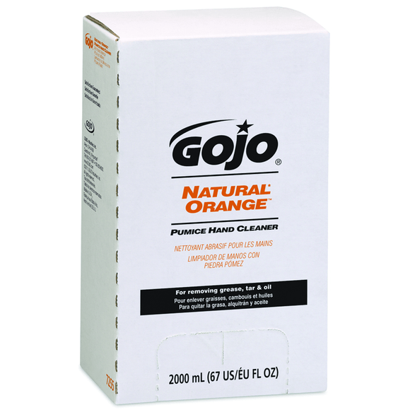 GoJo LP55725504 2,000 ml Natural Orange Pumice Refill