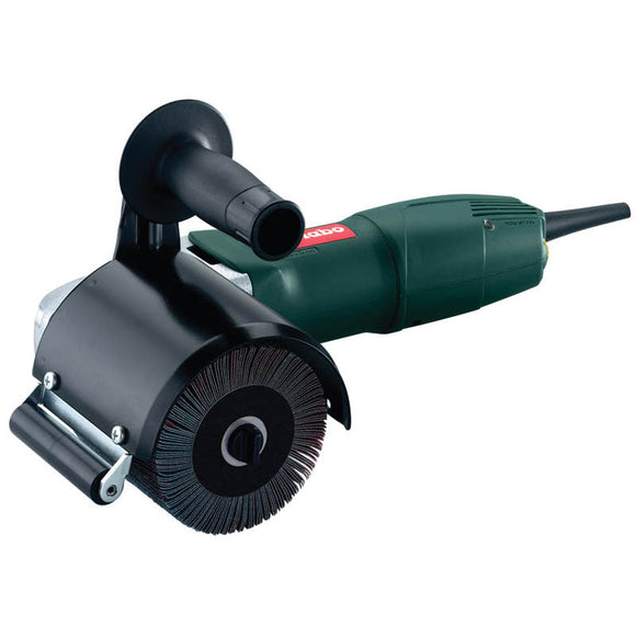 Metabo PD35SE12115 4.5" Diameter x 4" Maximum Size Wheel - Dial controlled variable speed (900–2810 No load RPM) - Double insulated - Burnisher
