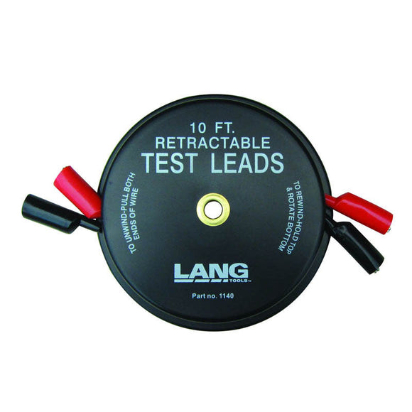 Lang KL401140 2X10 FT RETRACTABLE TEST LEADS
