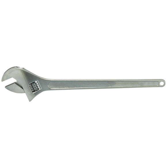 Crescent KW50AC224VS 24" Chrome Finish, Tapered Handle, Adjustable Wrench