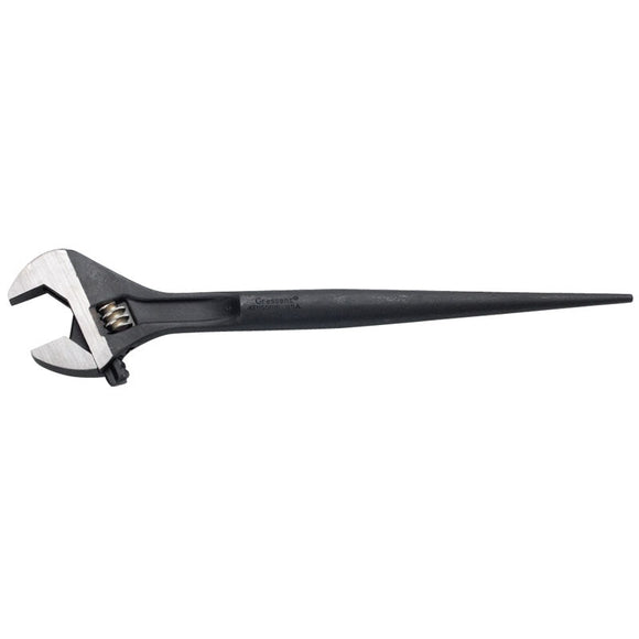 Crescent KW50AT115SPUD 1 1/2" Opening - 16" Overall Length - Black Finish Construction Spud Wrench
