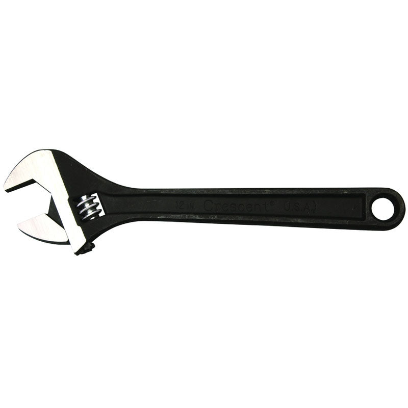 4-Inch Adjustable Wrench – Black Oxide Finish, Compact Grip, Small Hand Tool
