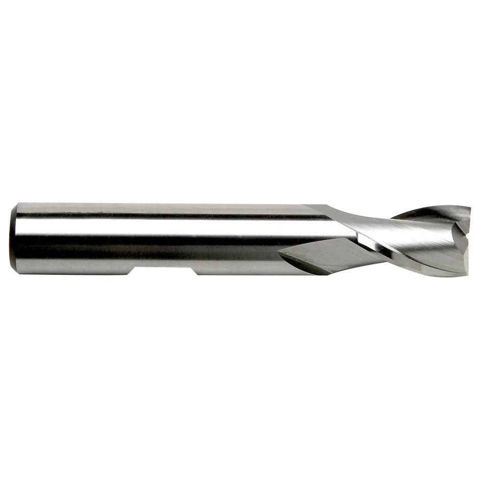 1/4" Diameter X 3/8" Shank 2-Flute Regular Length Ball Nose HSCO Cobalt