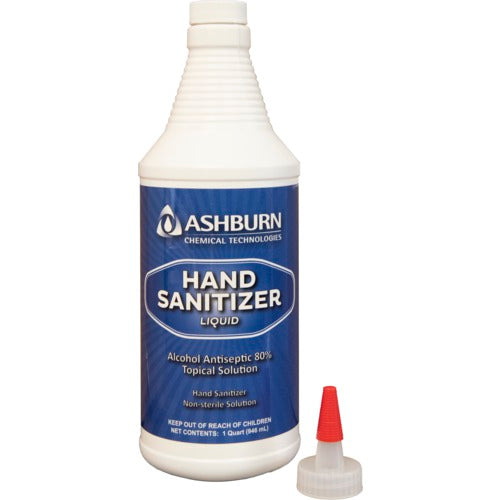 Ashburn LK70M05029 1-Quart Hand Sanitizer-Liquid base M-05029