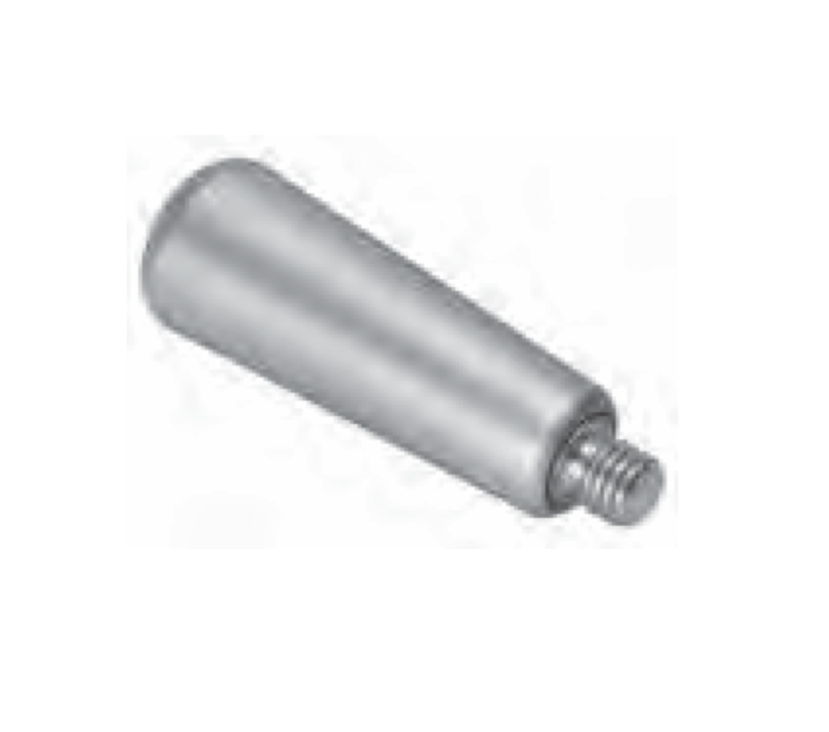 JERGENS HANDLE, SOLID, 2IN PLAIN, ALUM 10302 Freer Tool and Supply