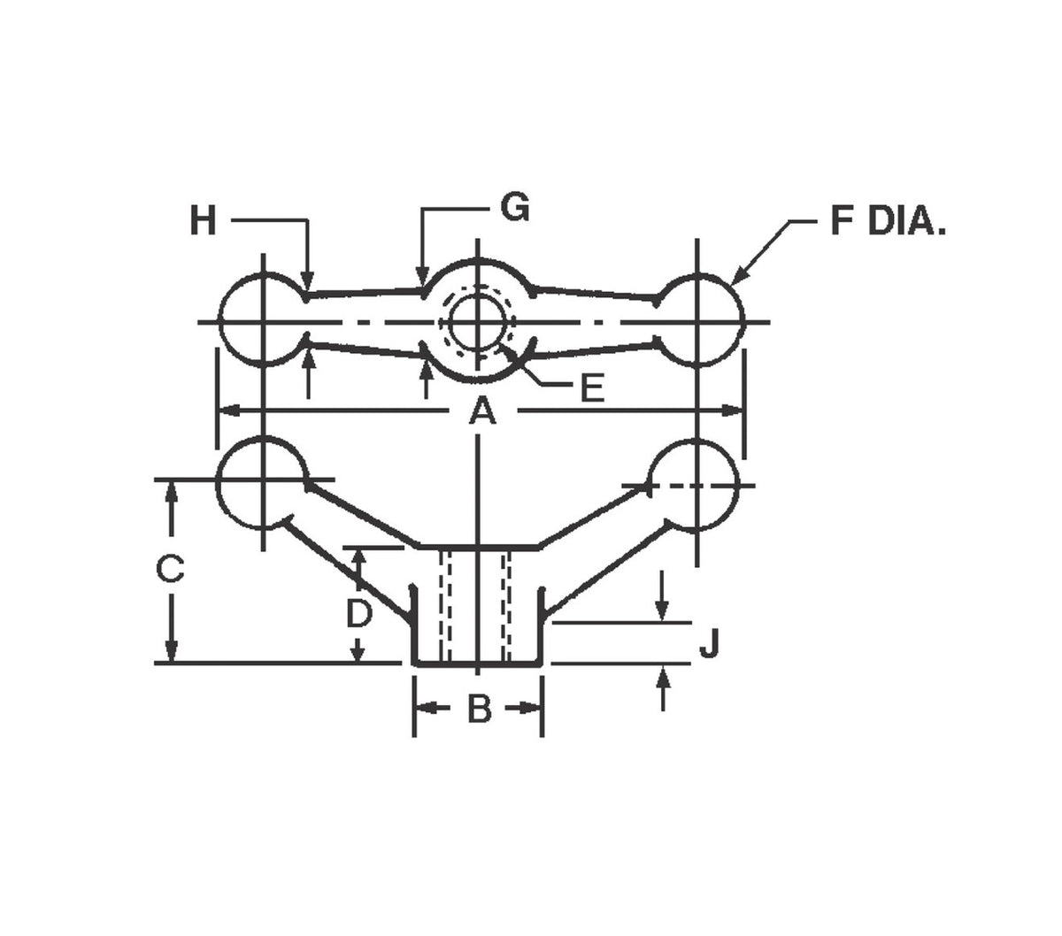 JERGENS HANDLE, SPEED, 6 X 1/213, ALUMINUM 39905 Freer Tool and Supply