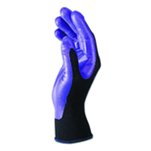 Kimberly-Clark LM5540228 Purple/Black Nitrile / Foam Coated Kleenguard G40 Purple Nitrile Foam Coated Gloves