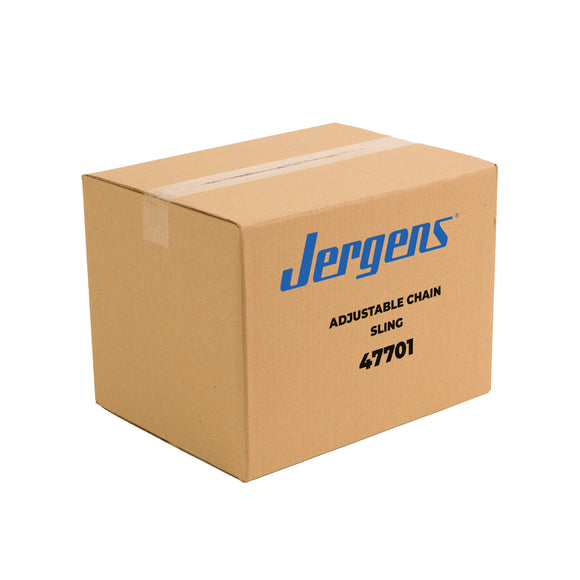JERGENS ADJUST-A-LINK 3/8 X 10 WITH, 2 SAFETY CLIPS - 47705
