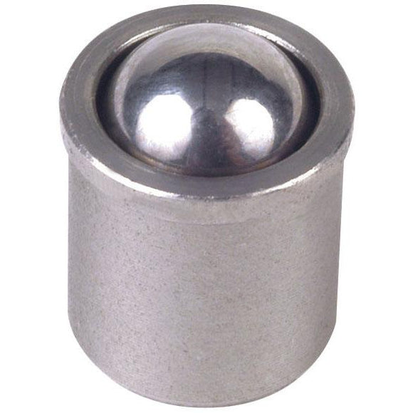 TE-CO 53613 PRESS FIT BALL PLUNGER NO FLANGE STAINLESS BODY PLASTIC BALL 8MM