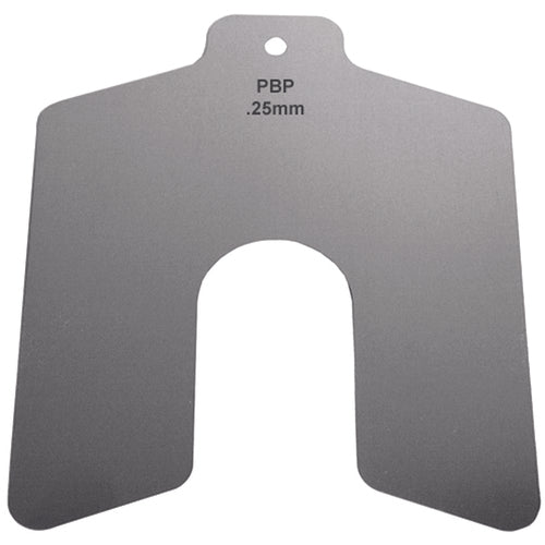 Precision Brand MA5381450 2 mm×100 mm×100 mm 300 SS SLOTTED SHIM