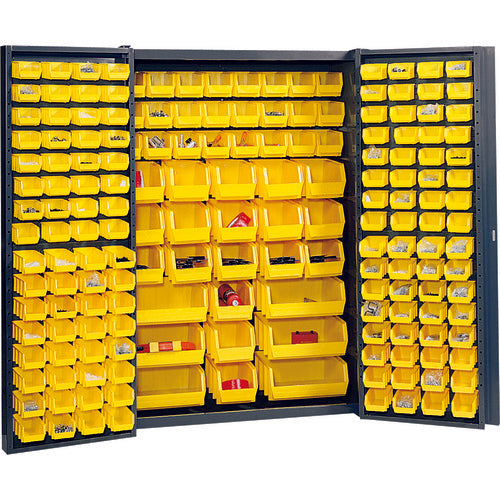 Edsal RZ50BC4801G 48" x 24" x 72" (176 Bins Included) - Bin Storage Cabinet