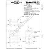 NAAMS Master Block AMB003