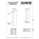 NAAMS Base Leveling Screw ABS100