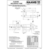 NAAMS Clevis ACL0103C