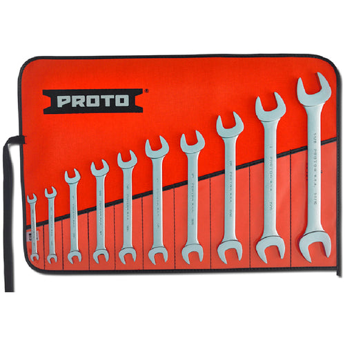 Proto KP4212685 Proto 10 Piece Satin Open-End Wrench Set