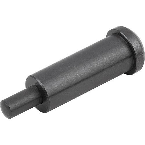KIPP K0331.12 SPRING PLUNGER SPRING FORCE, WITH HEAD, D=12 L=36, FREE-CUTTING STEEL, COMP:PIN STEEL, PU=1