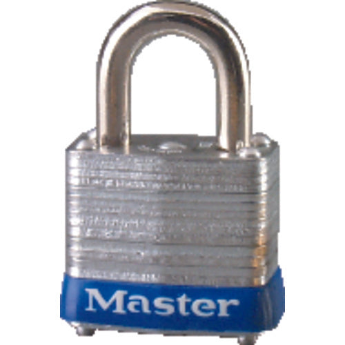 Master Lock KP907KA Commercial Steel Padlock 11/8" Body Width; Keyed: Alike