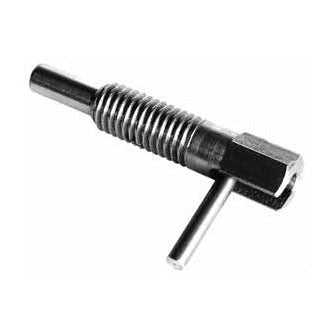 Te-Co 54308X Steel Locking Handle Lever Type Retractable Spring Plunger Zinc Plated Clear Chromate 5/8-11 No Nylok