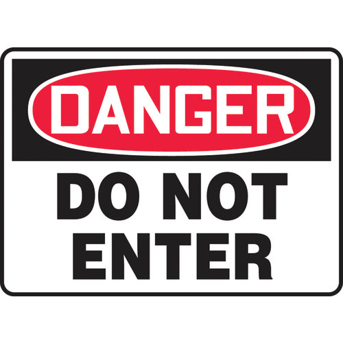 Accuform KB70515A Sign, Danger Do Not Enter, 10