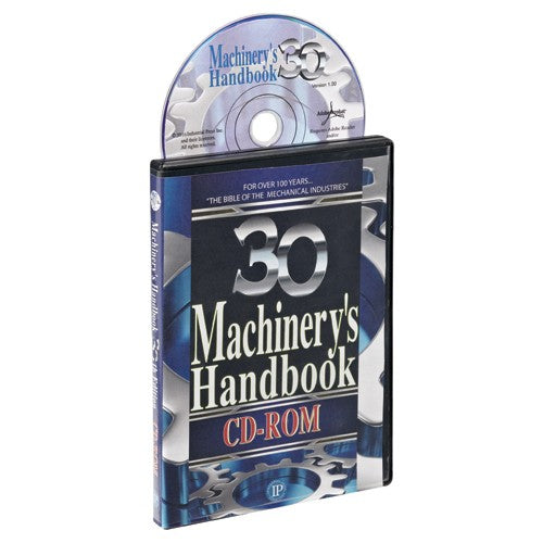Industrial Press MY5030930 Machinery Handbook on CD - 30th Edition