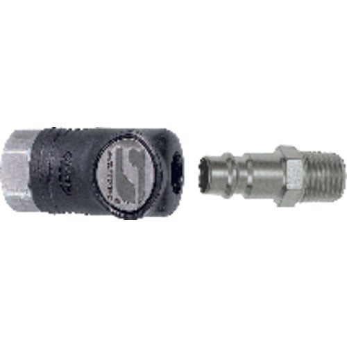 Dynabrade PF3194990 1/4" Female Composite-Style Coupler with 1/4" Male Plug Assembly