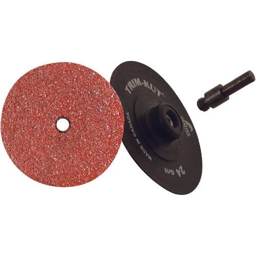 Gemtex MM98580 5" 80 Grit Aluminum Oxide Type A Resin Fiber Disc