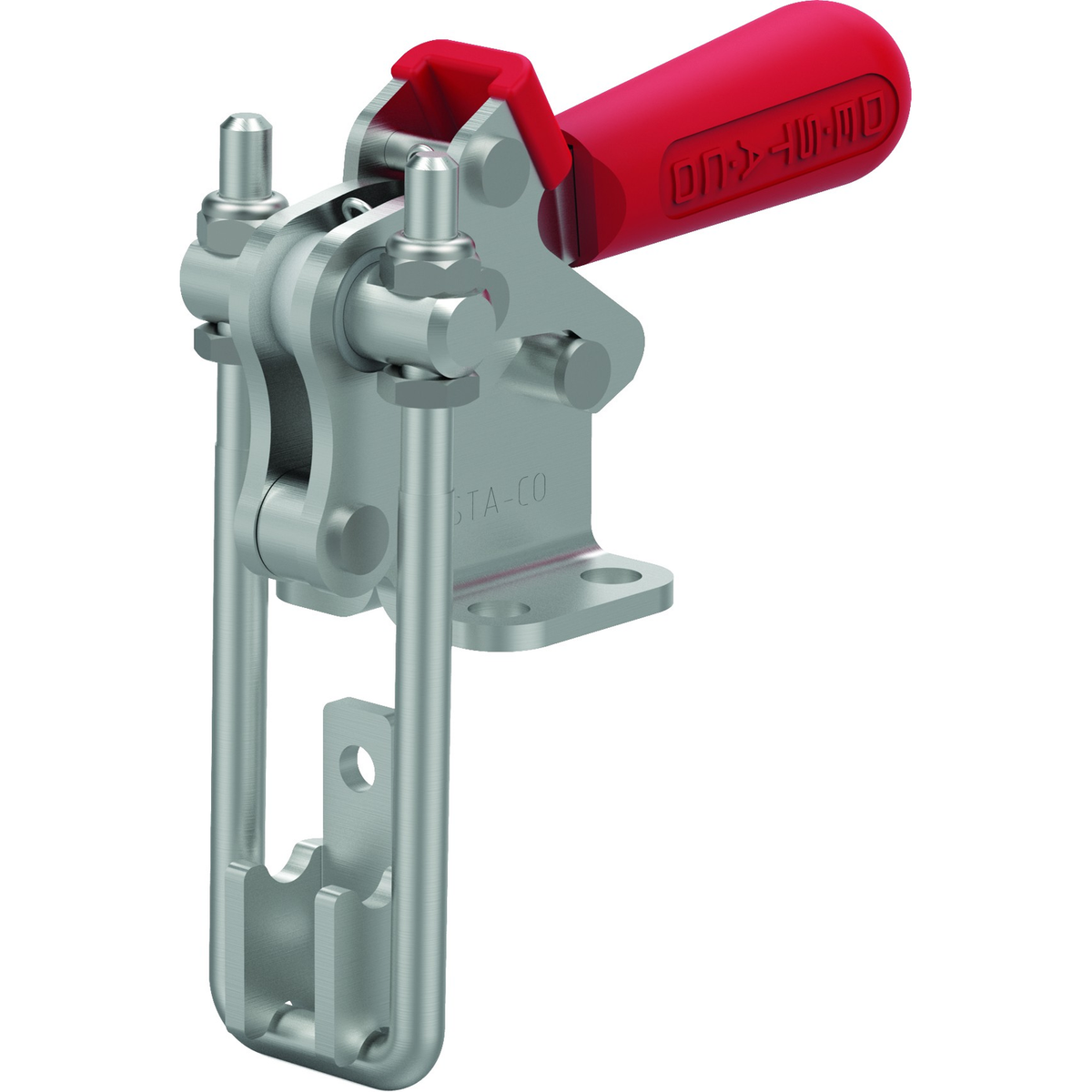 DESTACO 334-RSS-M-50 Vertical Pull-Action Latch Clamp, a 334 With Toggle Lock Plus and 50mm Longer Hook