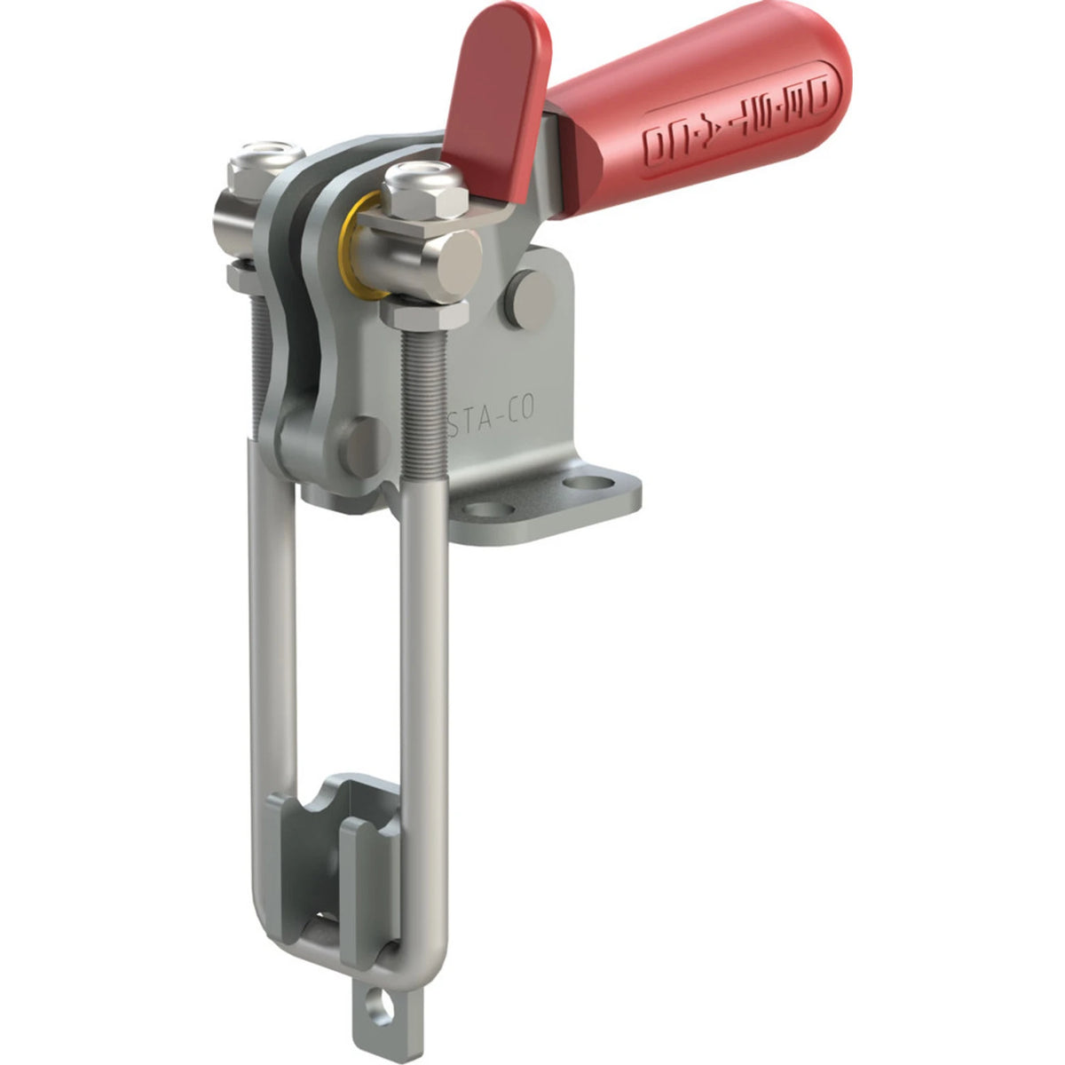 DESTACO 334-M-25 Vertical Pull-Action Latch Clamp, a 334 with 25mm longer hook