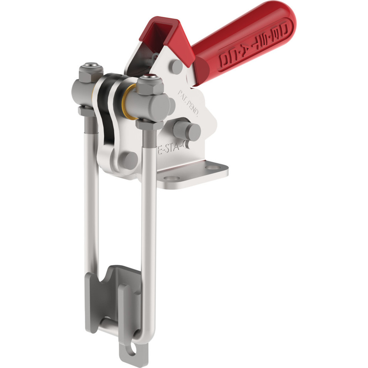 DESTACO 344-RSS-M-100 Vertical Pull-Action Latch Clamp, 344-RSS w/ 100mm Longer Hook