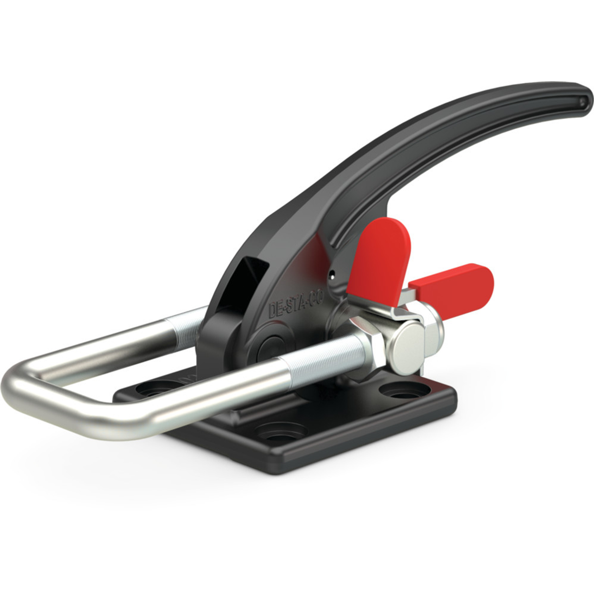 DESTACO 385-R-M-100 Pull-Action Latch Clamp, a 385-R With 100mm Longer Hook