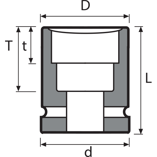 Momento 2-4K28 4-POINT IMPACT SOCKETS - 3/4in Drive