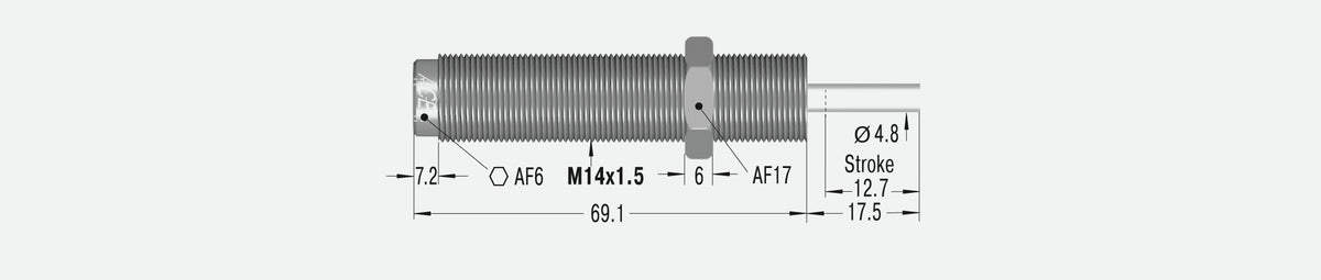 ACE Controls MC150MH3-V4A Miniature Shock Absorbers 190-9414