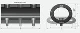 ACE Controls TR43-25L Profile Dampers 148-0024