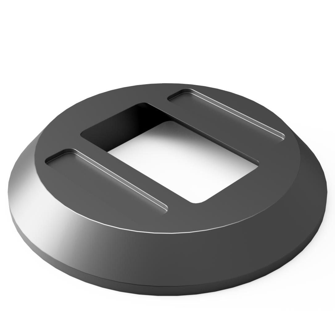 ACTEK AK34962 4 TONS WELD IN PLATE 4-1/2 ROUND FOR FAST LIFT