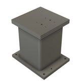 NAAMS ARH300 Drop Away Leaf Riser (Top Mount Machine Base Mounting) with 255mm Tube