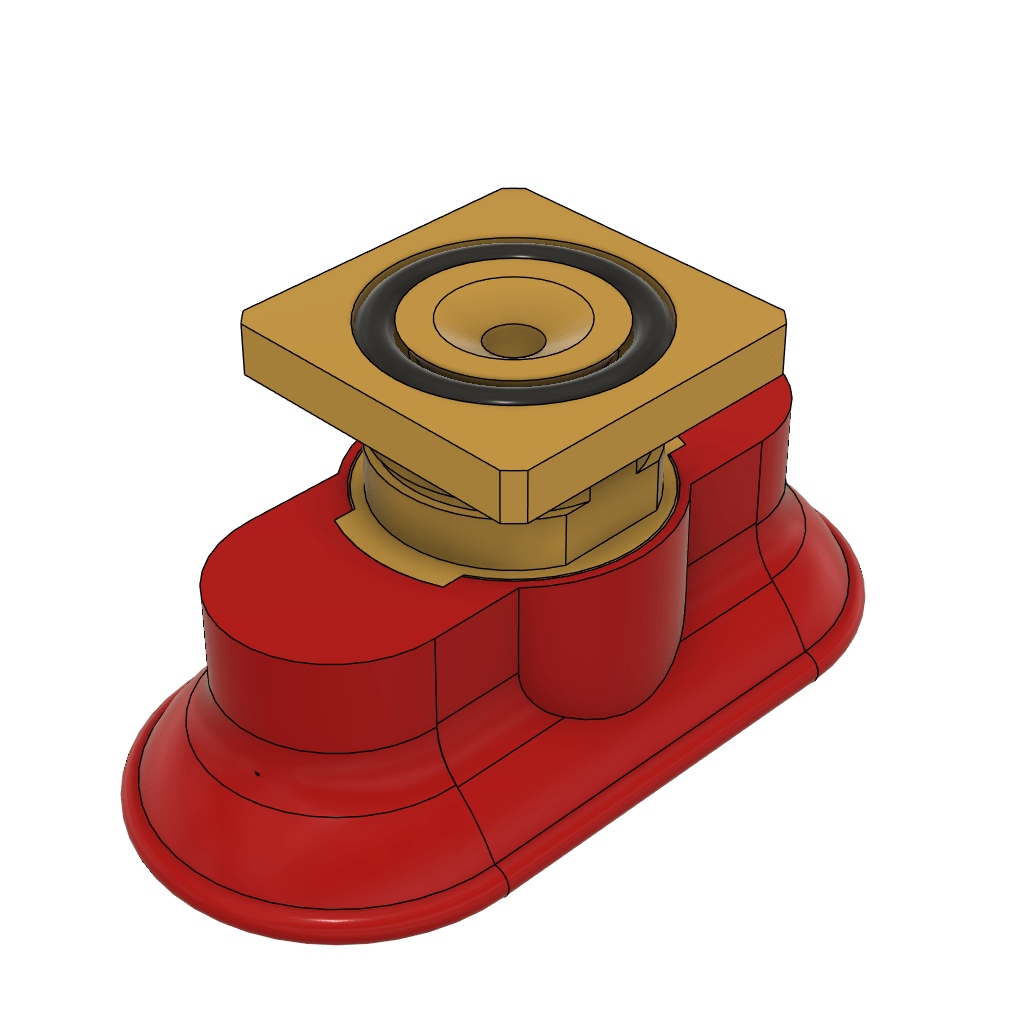 DESTACO CPI-153FF-C-45 FF/PF OVAL - OVAL FLATFOOT CUP FF 1.5in. X 3in. C-MT RED