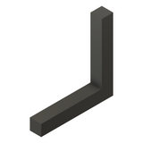 Freer Tool L-Block 20mm x 20mm x 5" - 4140 Steel - Finish Options Available