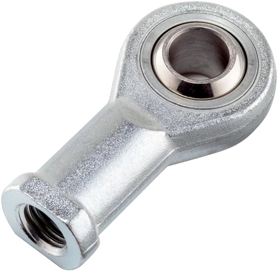 Halder 22982.0226 Rod End, DIN 12240-4, with female thread/left hand thread Ø 6 / 30 free cutting steel