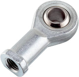 Halder 22982.0226 Rod End, DIN 12240-4, with female thread/left hand thread Ø 6 / 30 free cutting steel