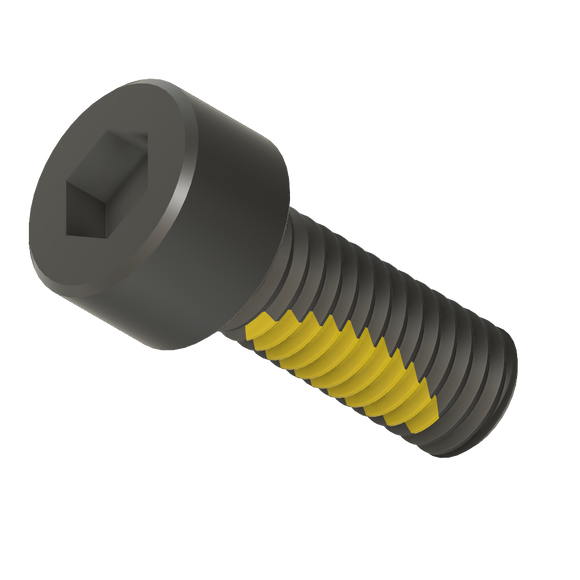 M8X1.25X20 SOCKET HEAD CAP SCREW, WITH NYLOK