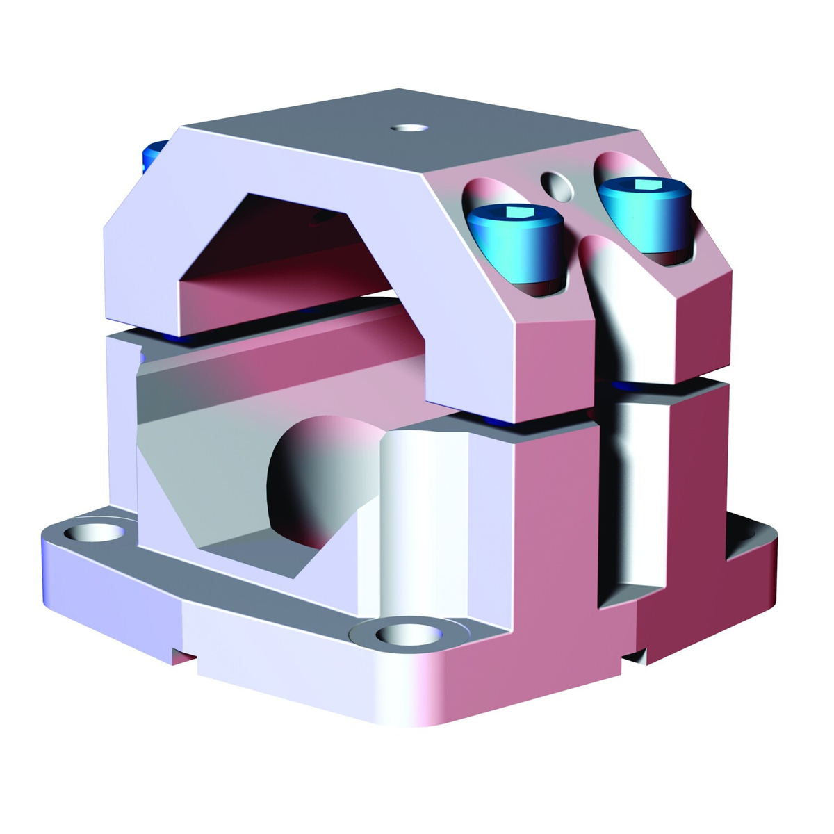 DESTACO TBC-60-60 Trans Bracket Clamp, 60 mm To 60 mm
