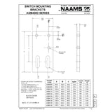 NAAMS Switch Mounting Bracket ASM4120