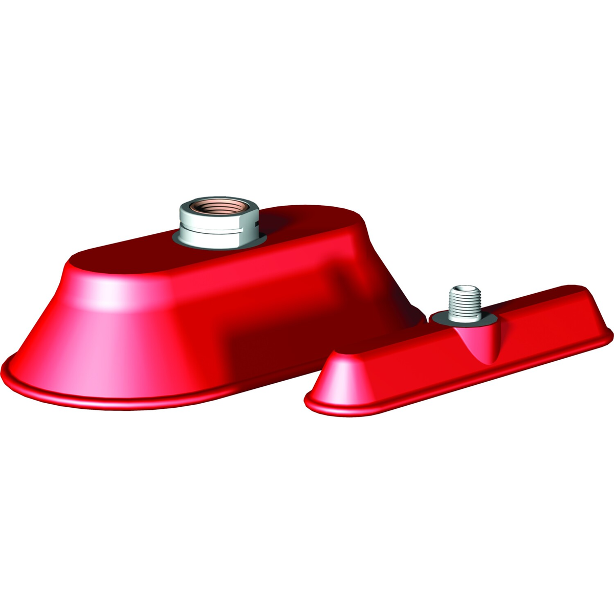 DESTACO CPI-25-125DM-B-30 Deep Dish Cup, 25 mm X 125 mm Metric 30 Durometer