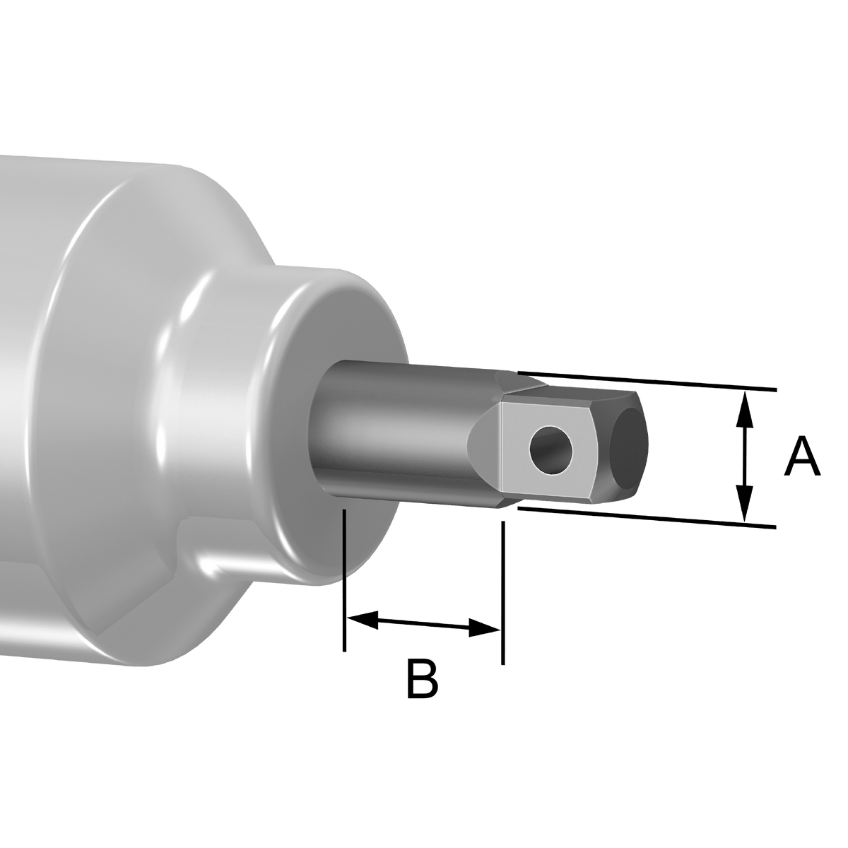 Momento 1-17TD12L100 TRUE DRIVE 3/8in - 17mm - L=100