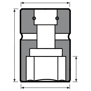 Momento 1-8TD12L150 TRUE DRIVE 3/8in - 8mm - L=150