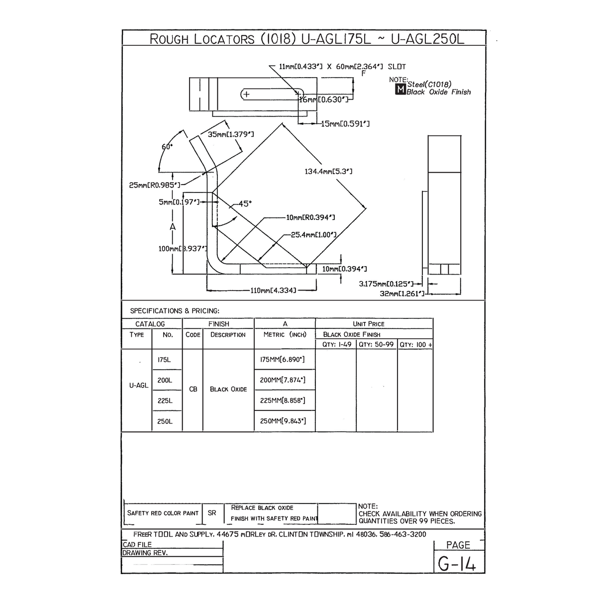 NAAMS Rough Locator U-AGL225L-CB
