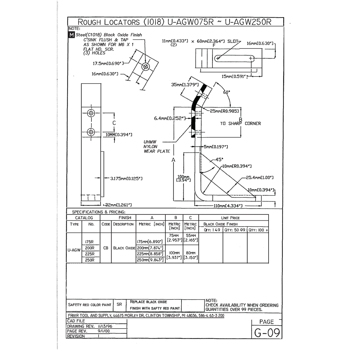NAAMS Rough Locator U-AGW200R-CB