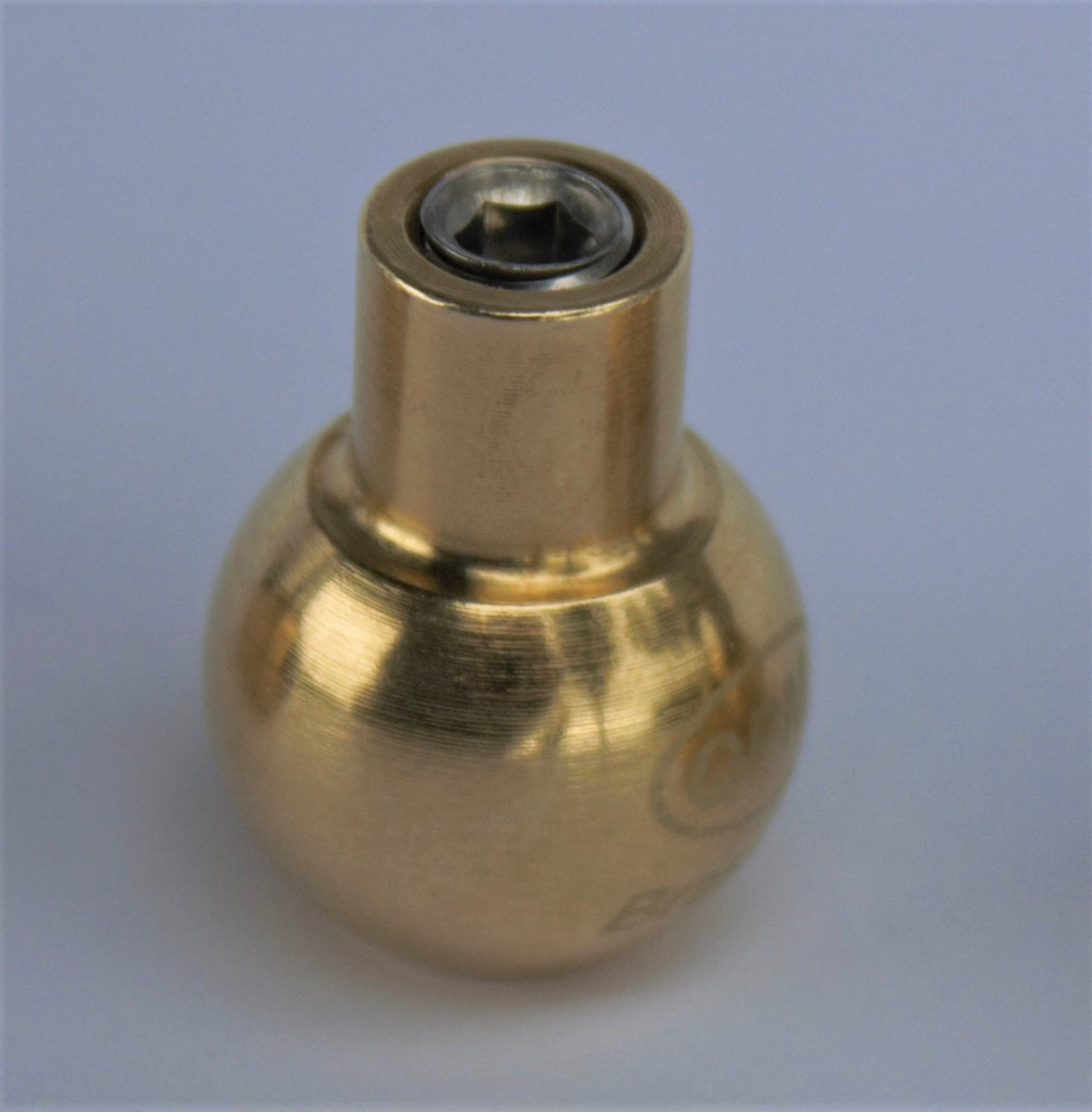 Piranha Cooling Line BB11043 Brass Lathe Ball – 15mm Diameter with M6x1 hole plug for Coolant